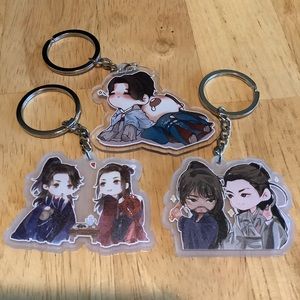 Word of Honor Keychain Wen Kexing Zhou Zishu Ah-Xu